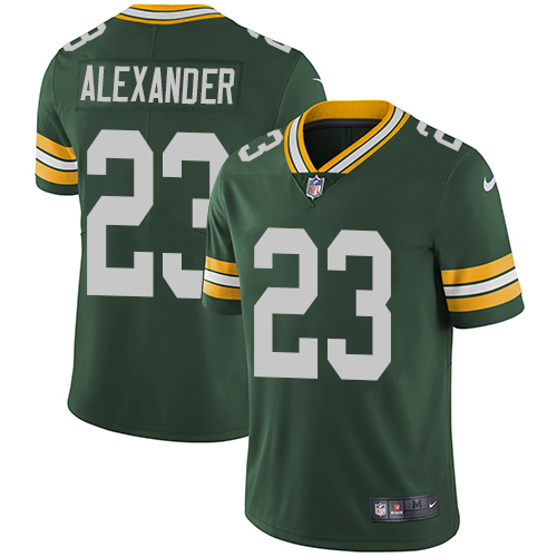 Nike Packers #23 Jaire Alexander Green Team Color Men's Stitched NFL Vapor Untouchable Limited Jersey - Click Image to Close